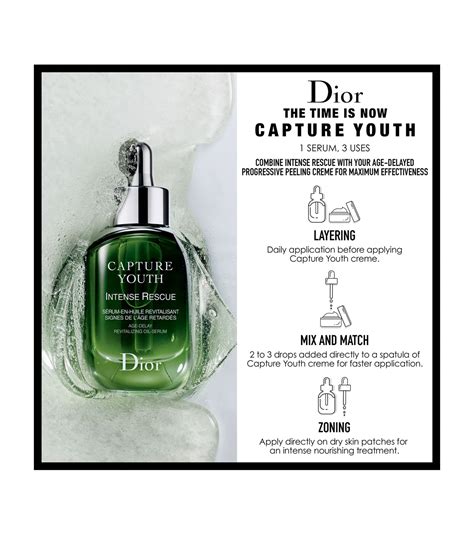 intense rescue dior serum|Dior Capture Youth Intense Rescue Revitalizing Oil Serum 30ml.